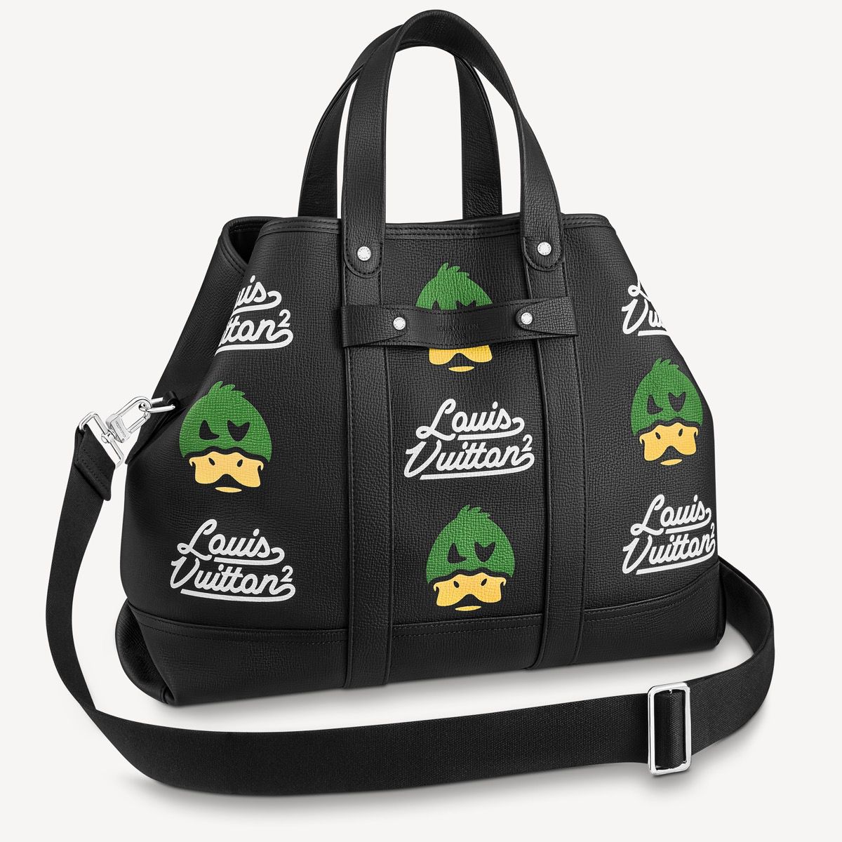 #m59373 l**is V*t*n nigo’s playful “lv” duck tote journey