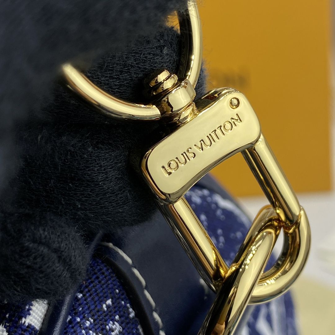 #m59609 l**is V*t*n monogram denim speedy bandoulière 25 handbag