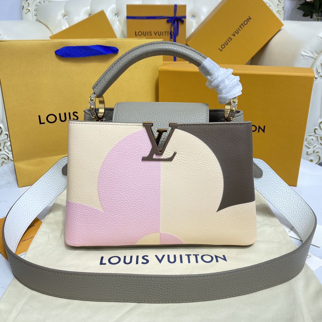 #m59699 l**is V*t*n monogram flower capucines bb handbag