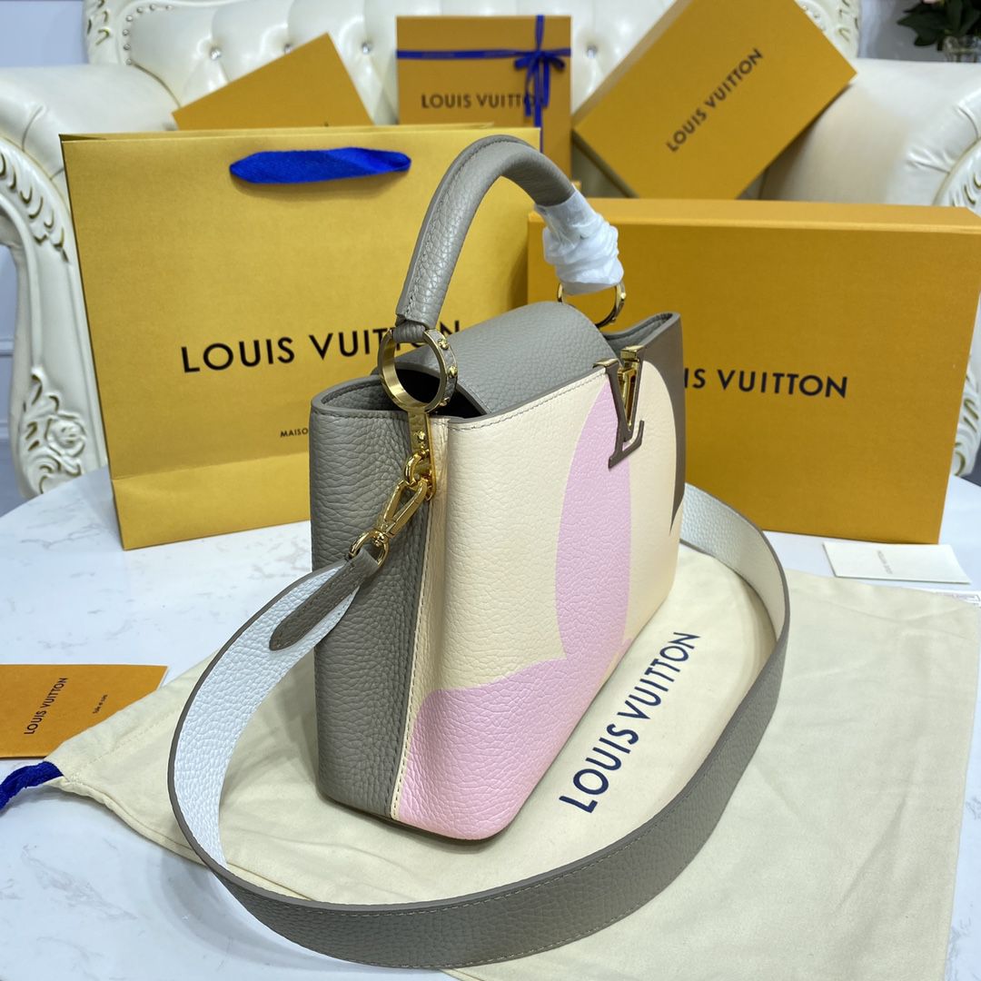 #m59699 l**is V*t*n monogram flower capucines bb handbag