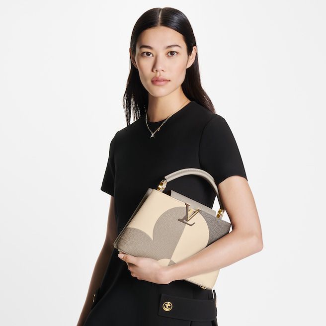 #m59699 l**is V*t*n monogram flower capucines bb handbag