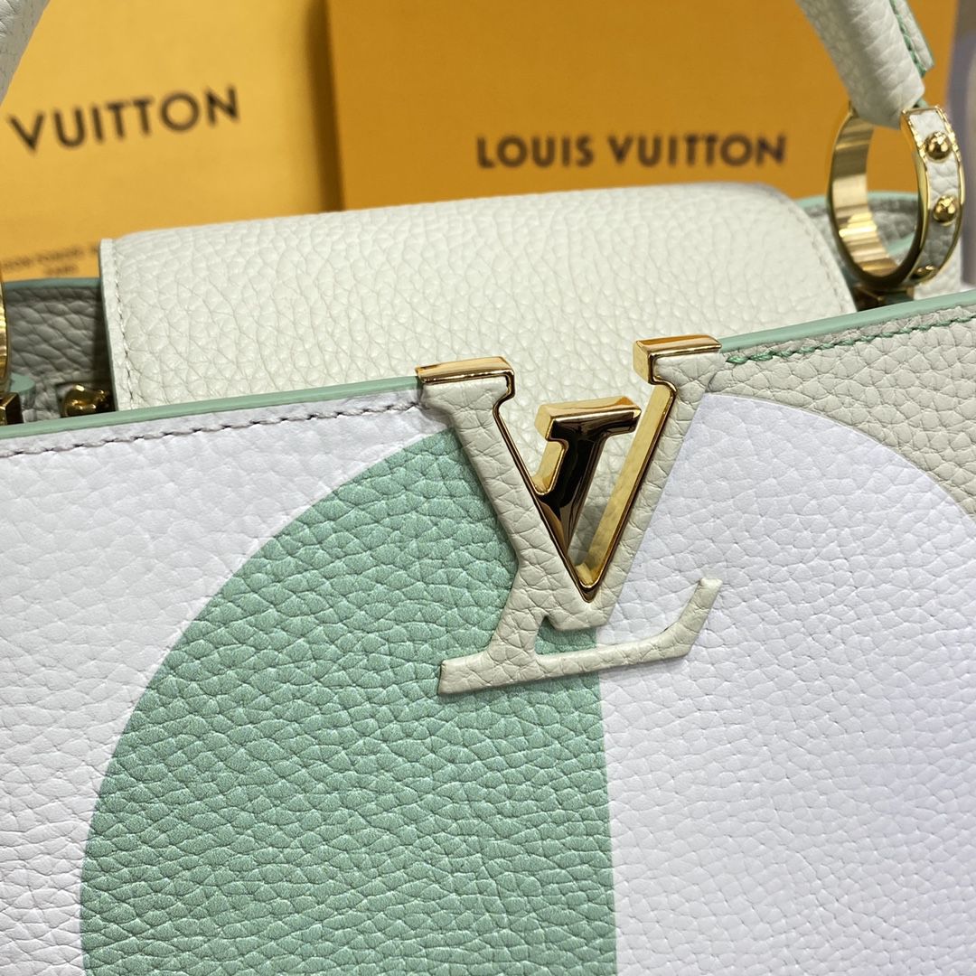 #m59711 l**is V*t*n monogram flower capucines bb handbag