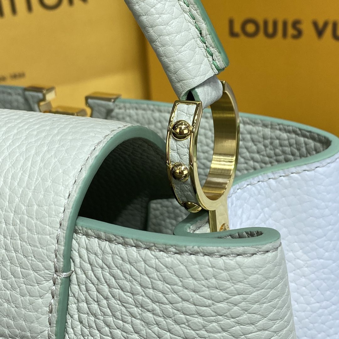 #m59711 l**is V*t*n monogram flower capucines bb handbag