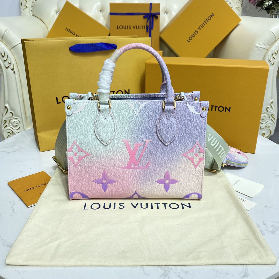 #m59856 l**is V*t*n monogram canvas onthego pm tote