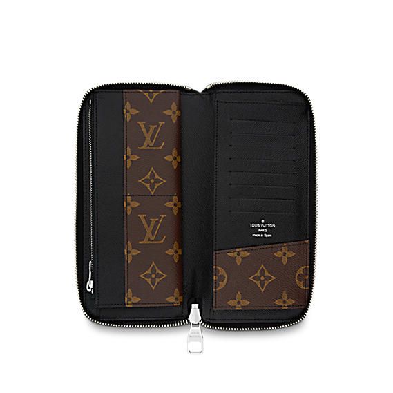 #m60109 l**is V*t*n monogram zipper vertical wallet