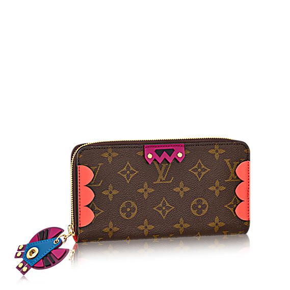 #m61349 l**is V*t*n fall monogram totem zipper wallet- 2 colors