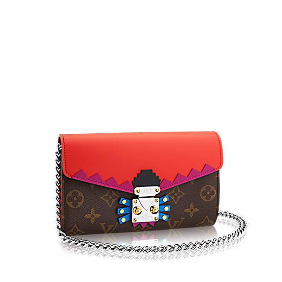 #m61488 l**is V*t*n fall monogram totem chain wallet