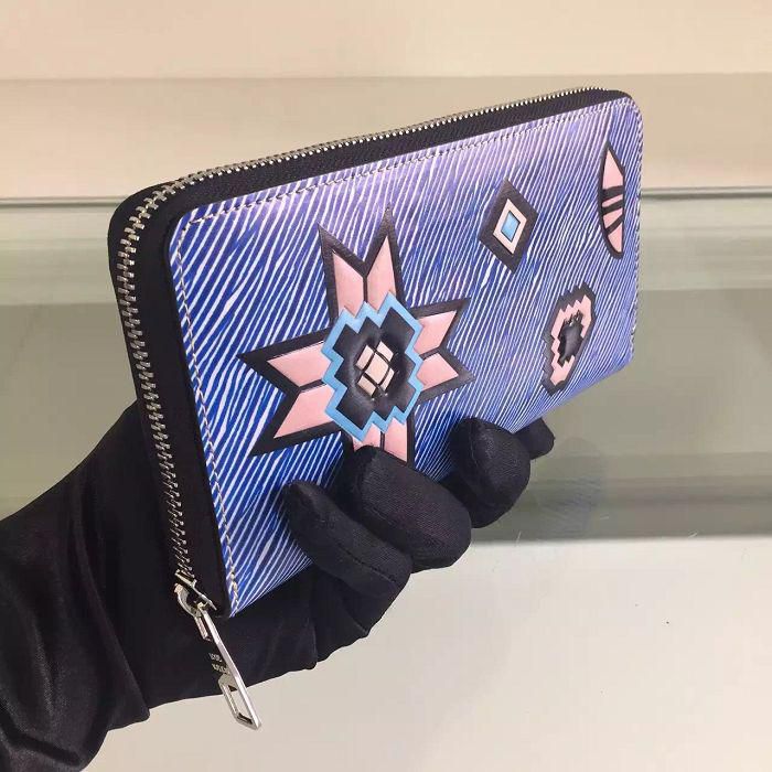 #m61494 l**is V*t*n 2015/2016 fall epi azteque zipper wallet- 2 colors