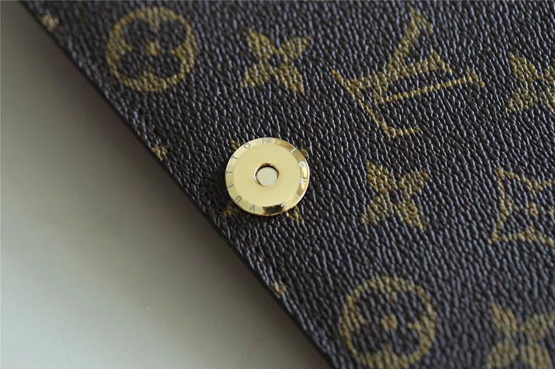 m62456 l**is V*t*n 2018 premium monogram canvas pochette weekend clutch