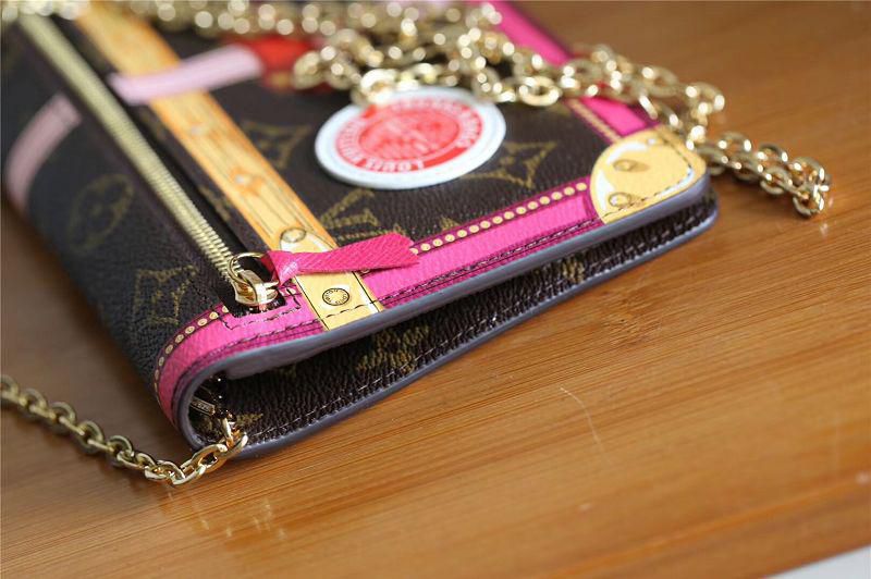 m62456 l**is V*t*n 2018 premium monogram canvas pochette weekend clutch