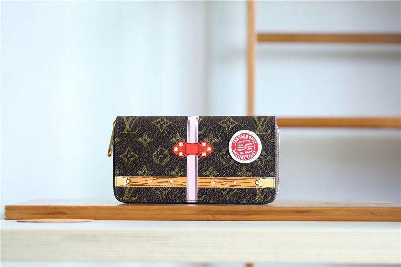 n62616 l**is V*t*n 2018 premium summer monogram zipper wallet