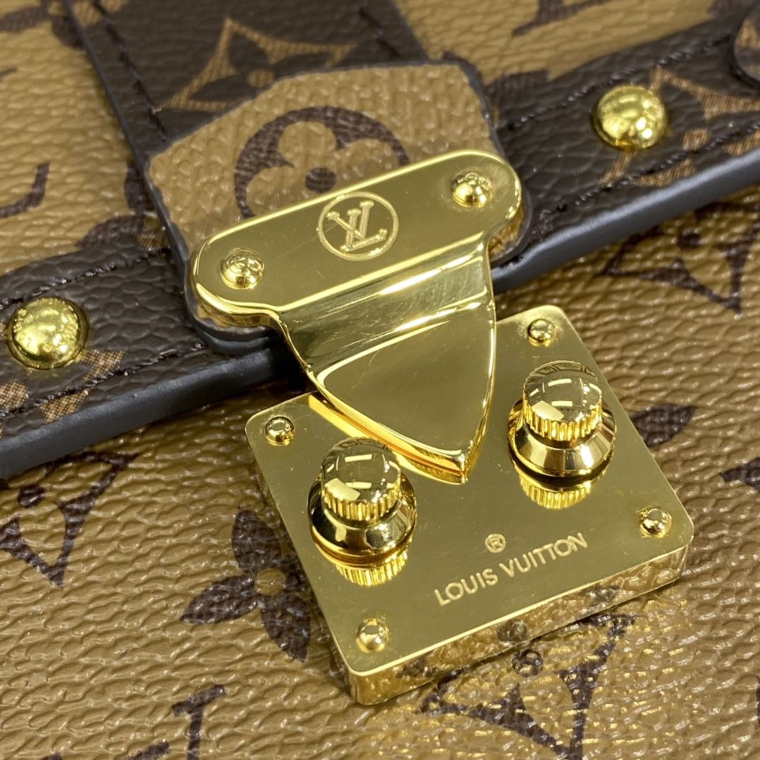 #M63913 Monogram Canvas Vertical Trunk Pochette