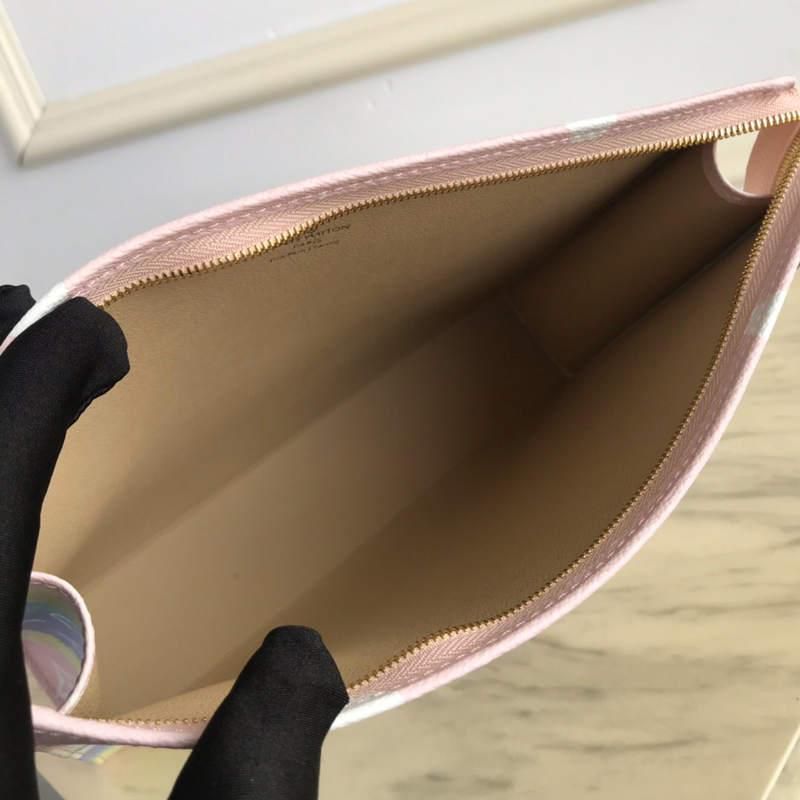 #m69137 l**is V*t*n monogram canvas lv escale poche toilette 26-pastel