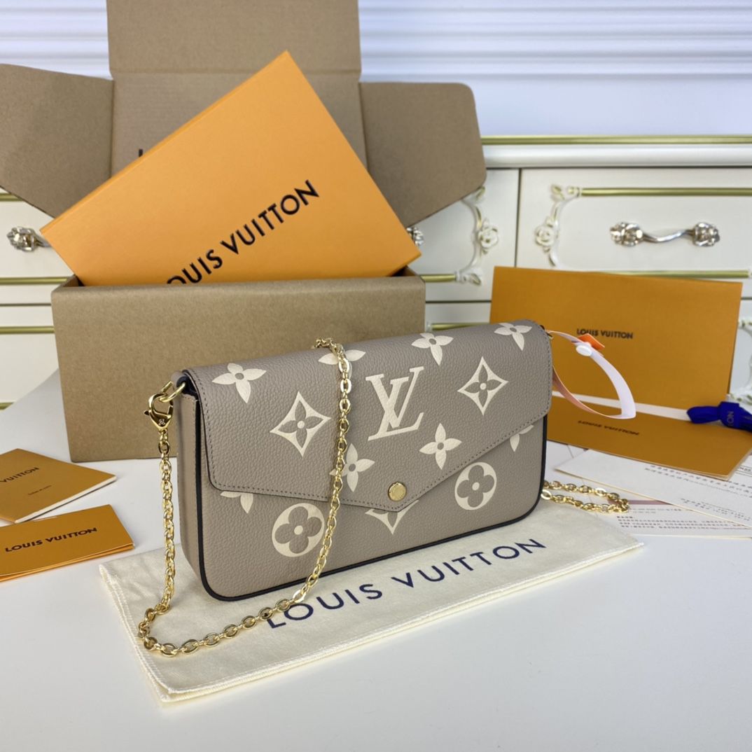 #m69977 l**is V*t*n monogram empreinte félicie pochette