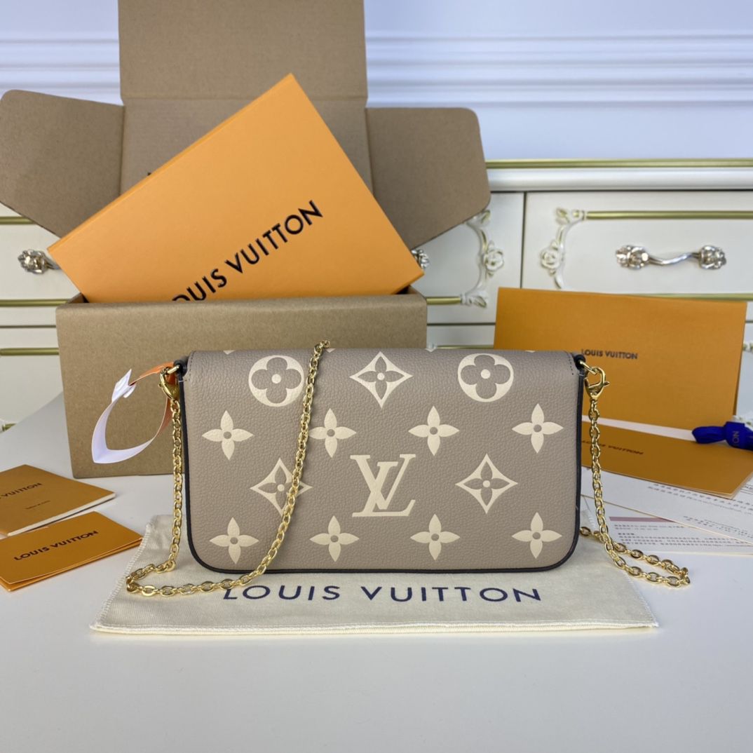 #m69977 l**is V*t*n monogram empreinte félicie pochette