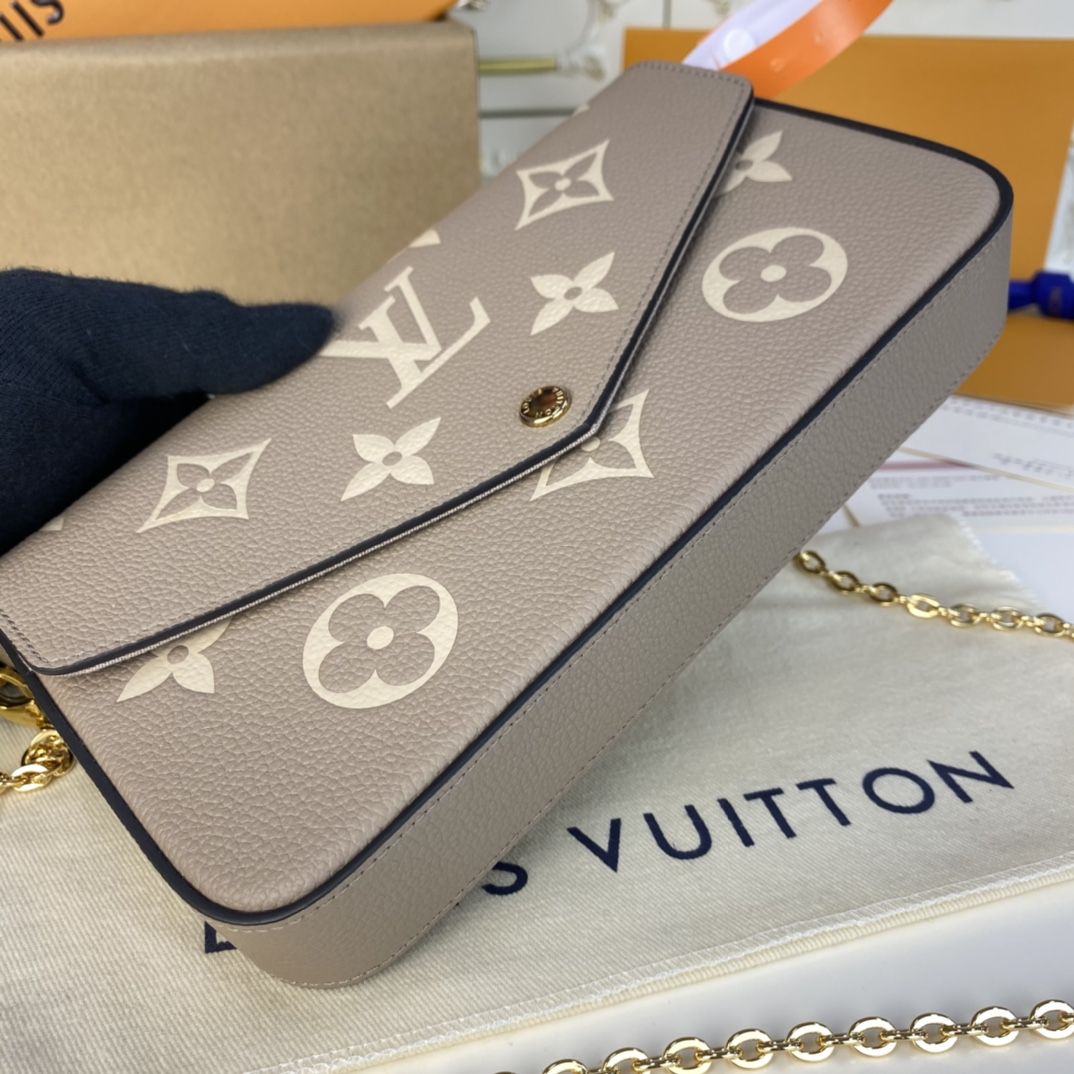 #m69977 l**is V*t*n monogram empreinte félicie pochette