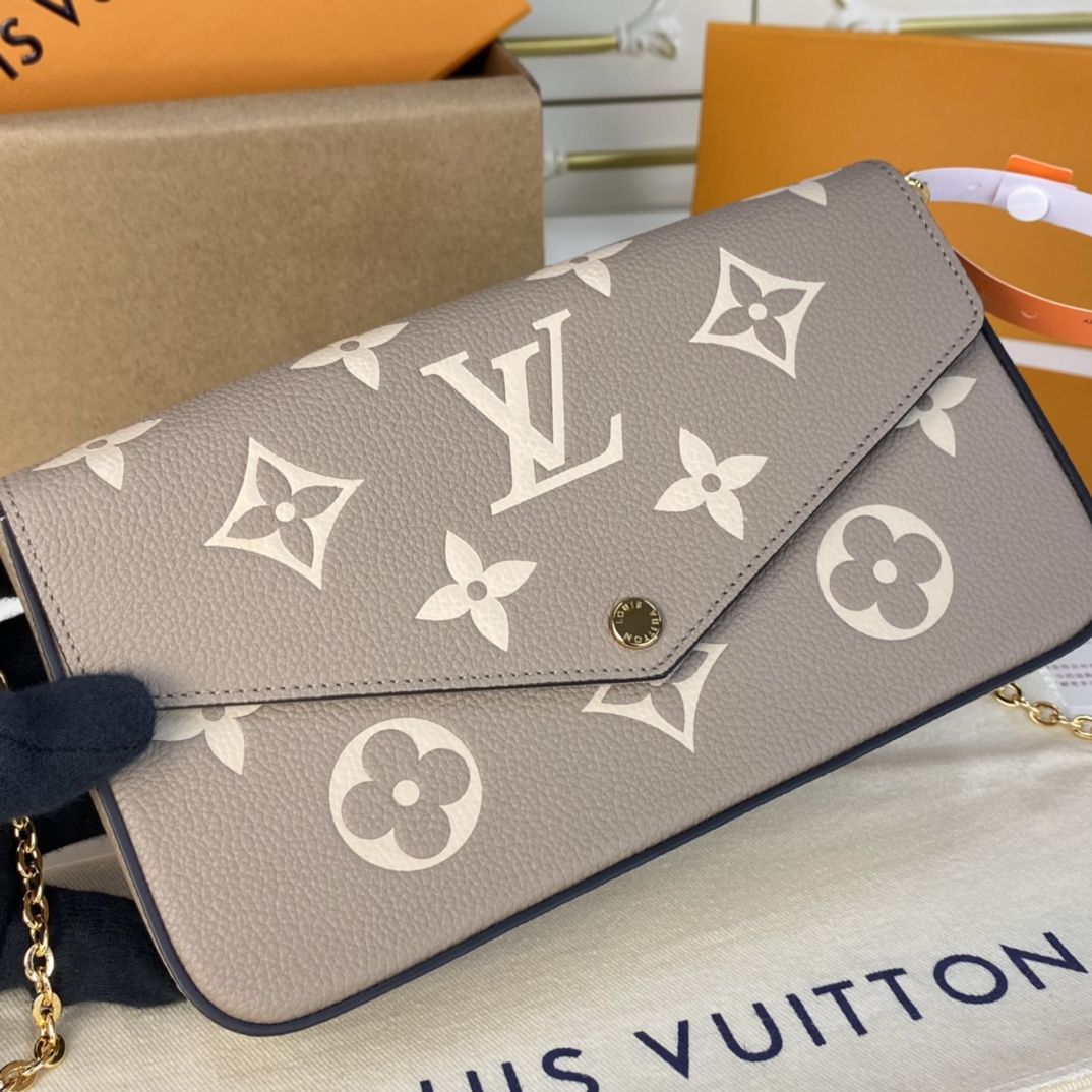 #m69977 l**is V*t*n monogram empreinte félicie pochette