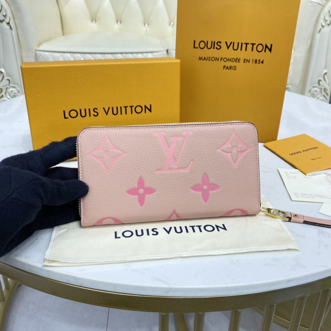 #m80403 l**is V*t*n summer 2021 zippy wallet-rose pink