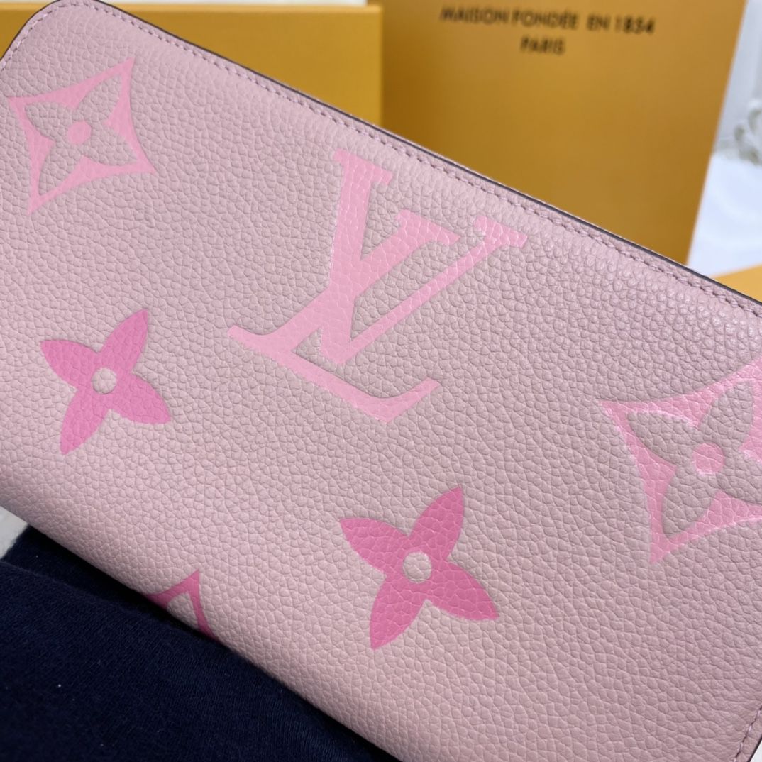 #m80403 l**is V*t*n summer 2021 zippy wallet-rose pink