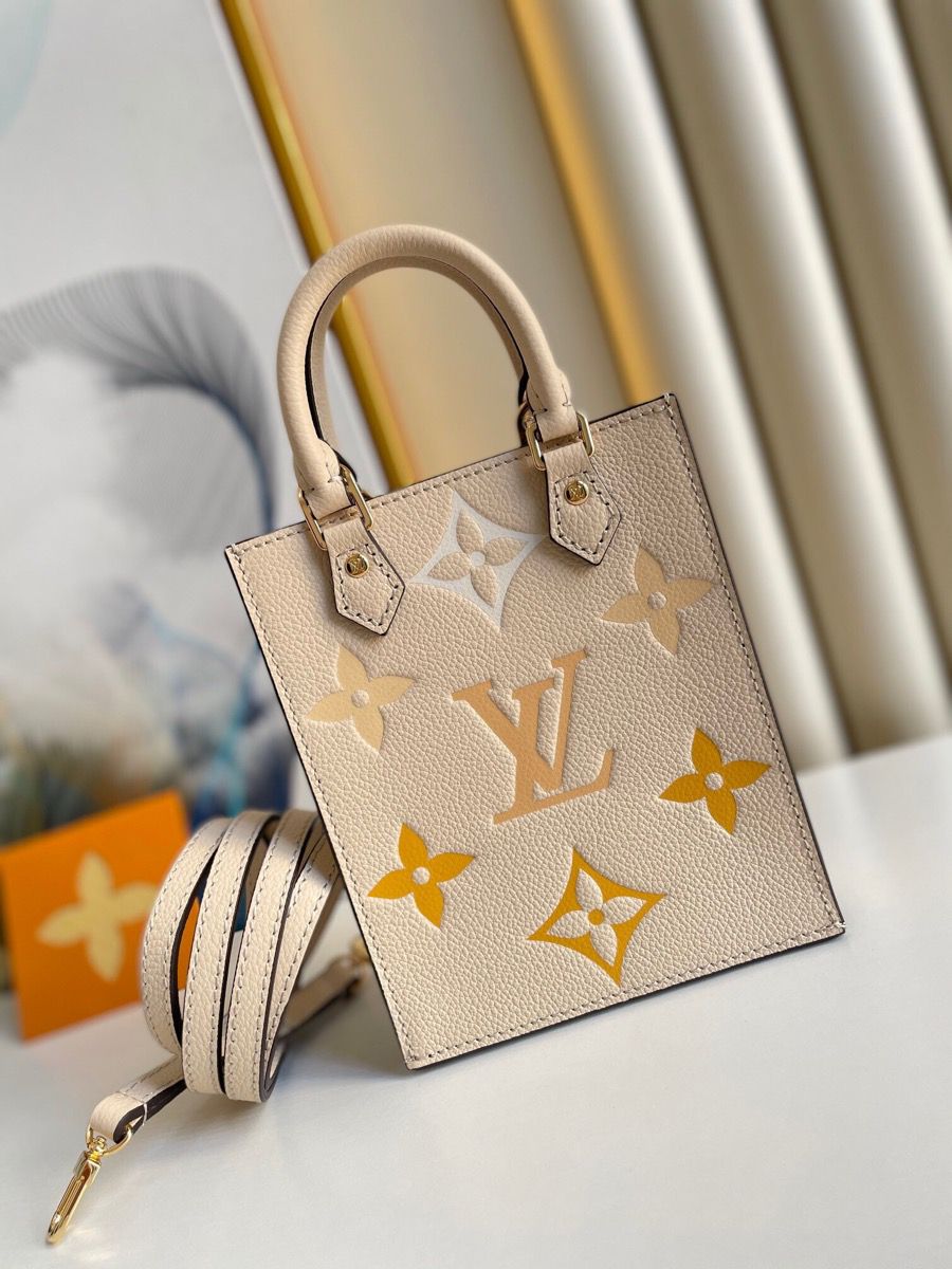 #m80449 l**is V*t*n monogram empreinte petit sac plat bag