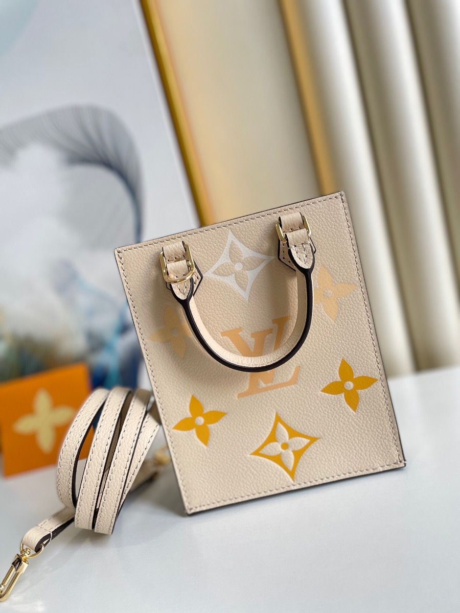 #m80449 l**is V*t*n monogram empreinte petit sac plat bag