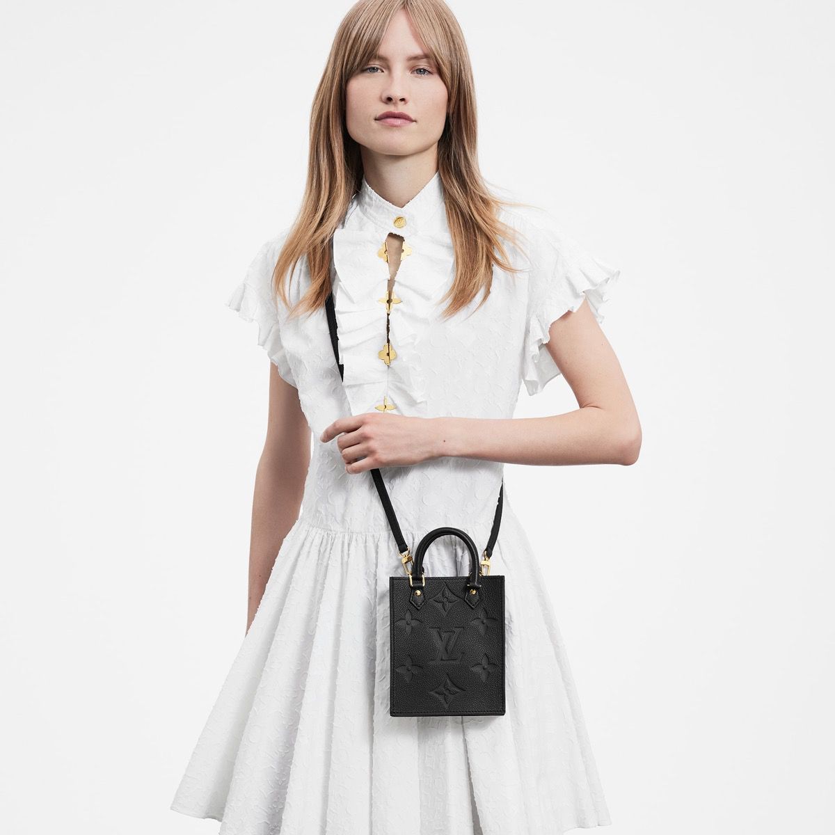 #m80478 l**is V*t*n monogram empreinte petit sac plat bag