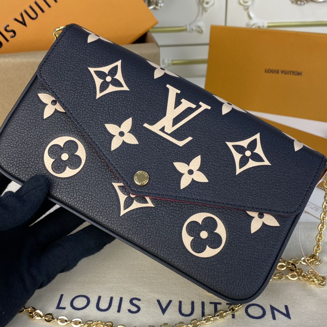 #m80482 l**is V*t*n monogram empreinte félicie pochette
