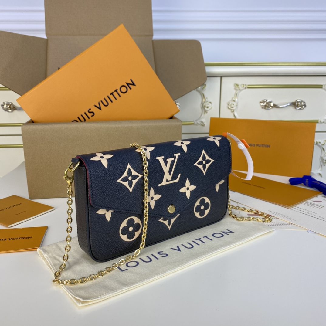 #m80482 l**is V*t*n monogram empreinte félicie pochette
