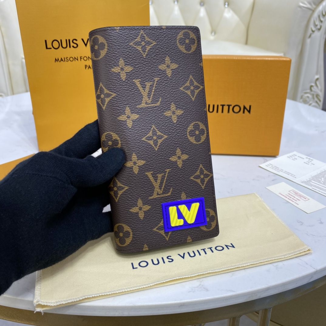 #m80523 l**is V*t*n classic monogram brazza wallet
