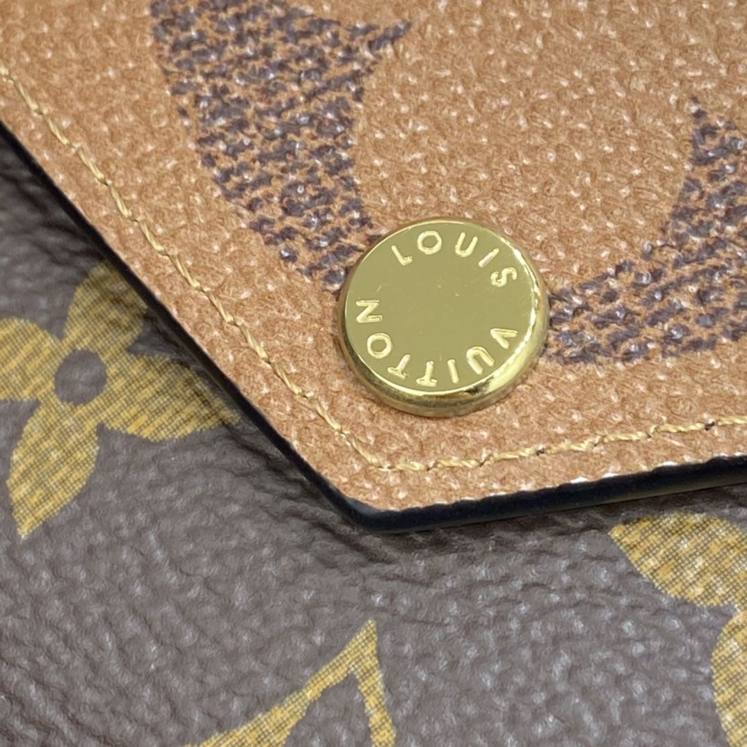 #m80725 l**is V*t*n monogram reverse zoé wallet