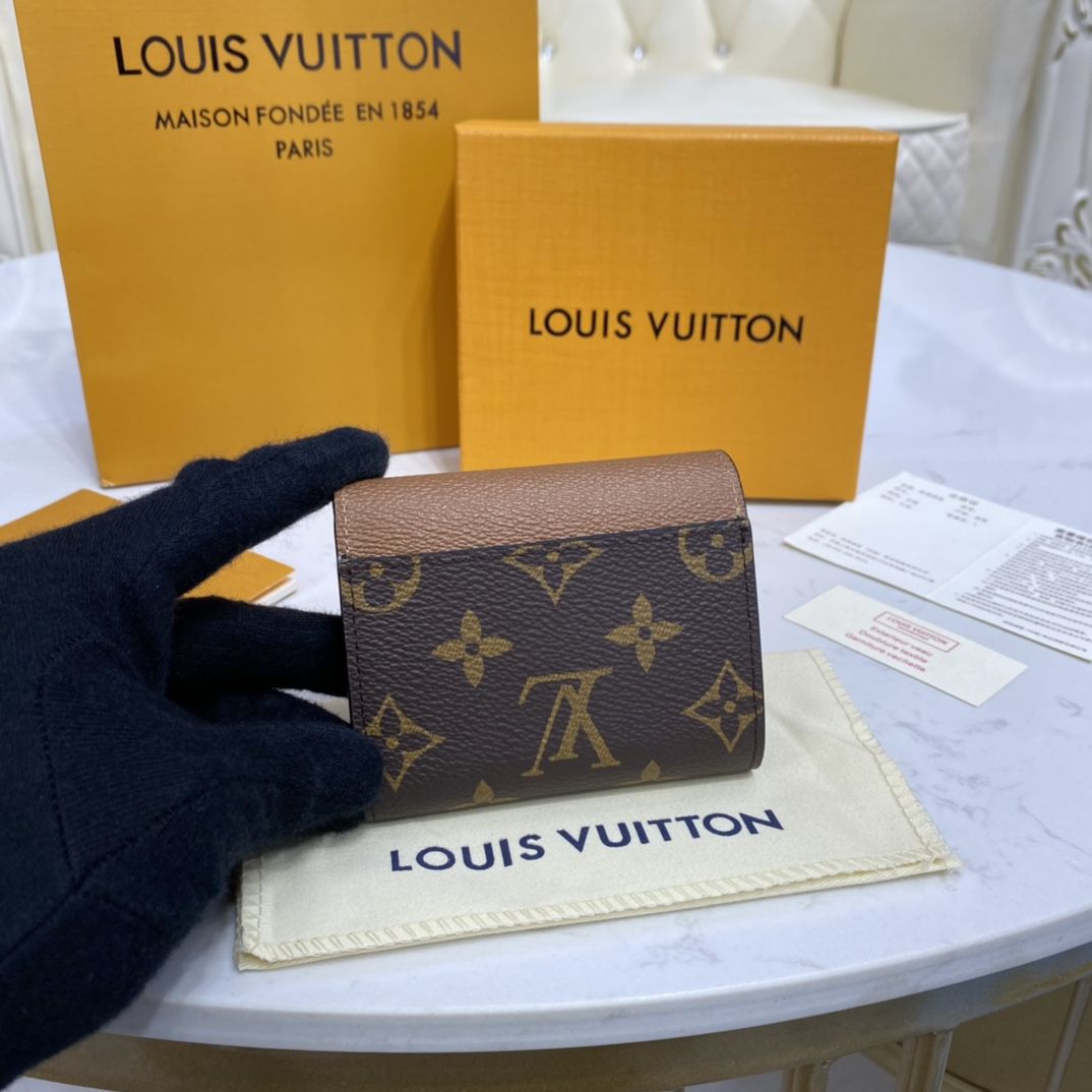#m80725 l**is V*t*n monogram reverse zoé wallet
