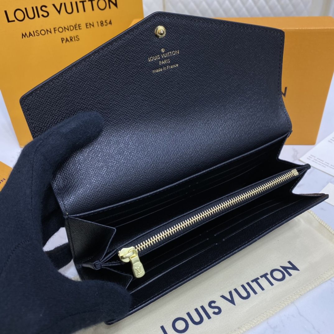 #m80726 l**is V*t*n monogram reverse sarah wallet