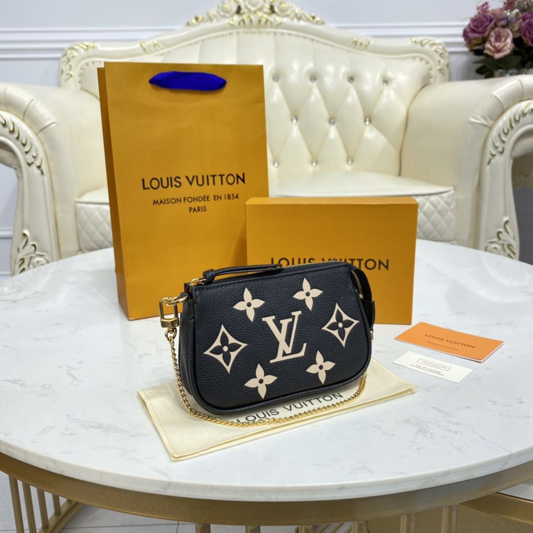 #m80732 l**is V*t*n monogram empreinte mini pochette accessoires