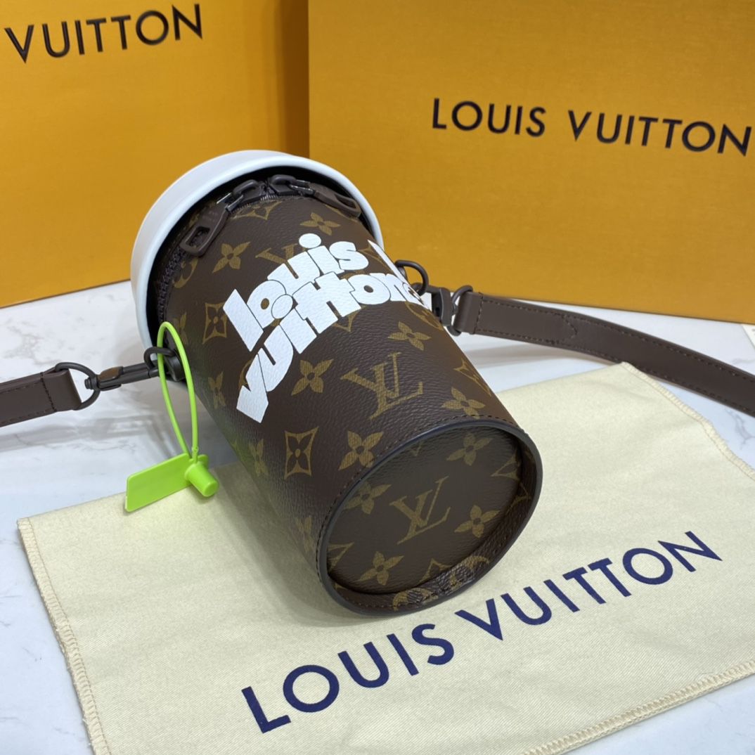 #m80812 l**is V*t*n monogram everyday lv coffee cup pouch