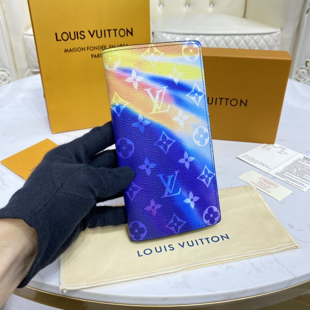 #m80957 l**is V*t*n monogram sunset brazza wallet