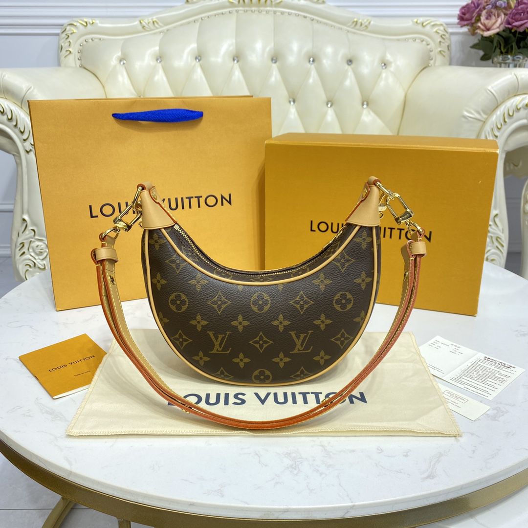 #m81098 l**is V*t*n monogram canvas loop bag