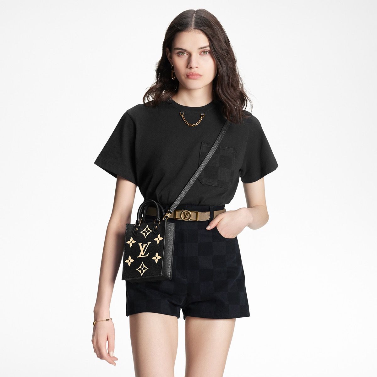 #m81416 l**is V*t*n petit sac plat iconic bags