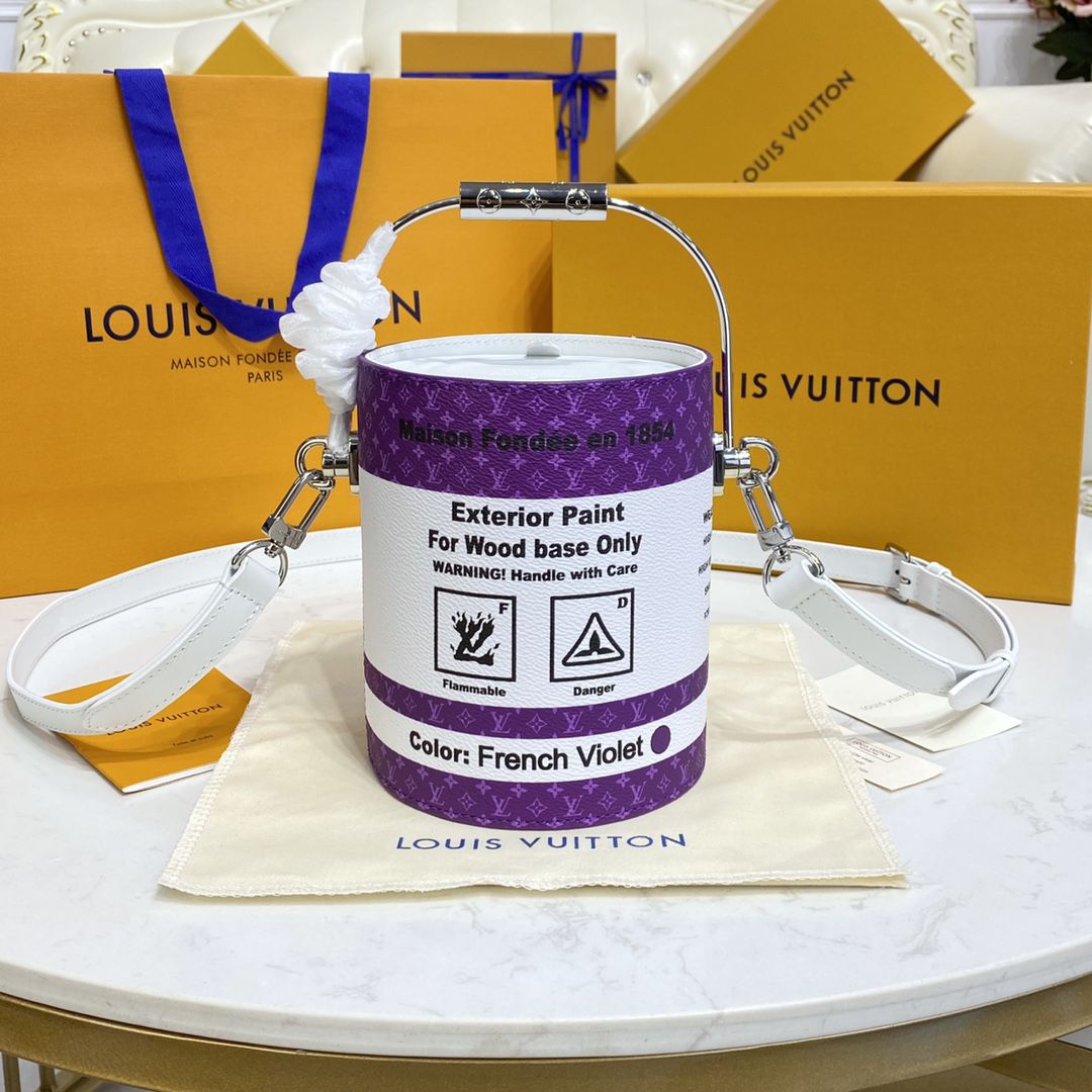 #m81591 l**is V*t*n monogram virgil abloh’s signature palette lv paint can