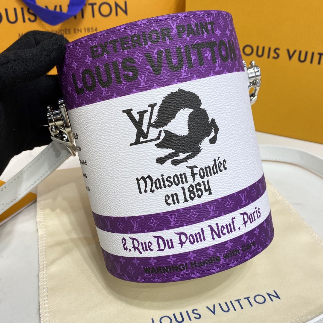 #m81591 l**is V*t*n monogram virgil abloh’s signature palette lv paint can