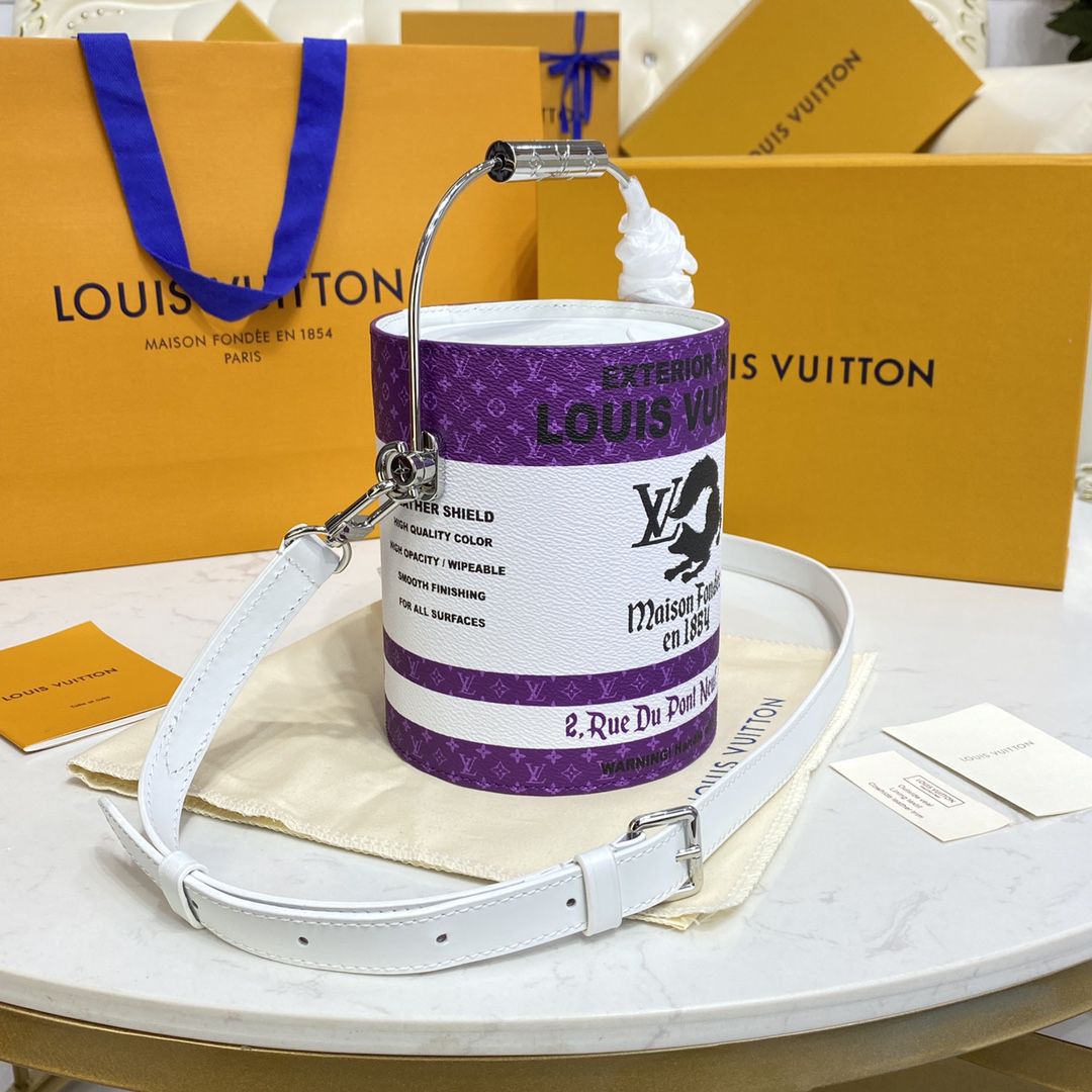 #m81591 l**is V*t*n monogram virgil abloh’s signature palette lv paint can