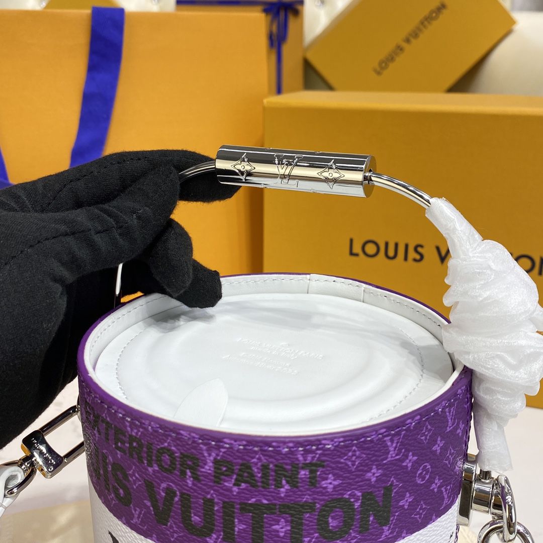#m81591 l**is V*t*n monogram virgil abloh’s signature palette lv paint can