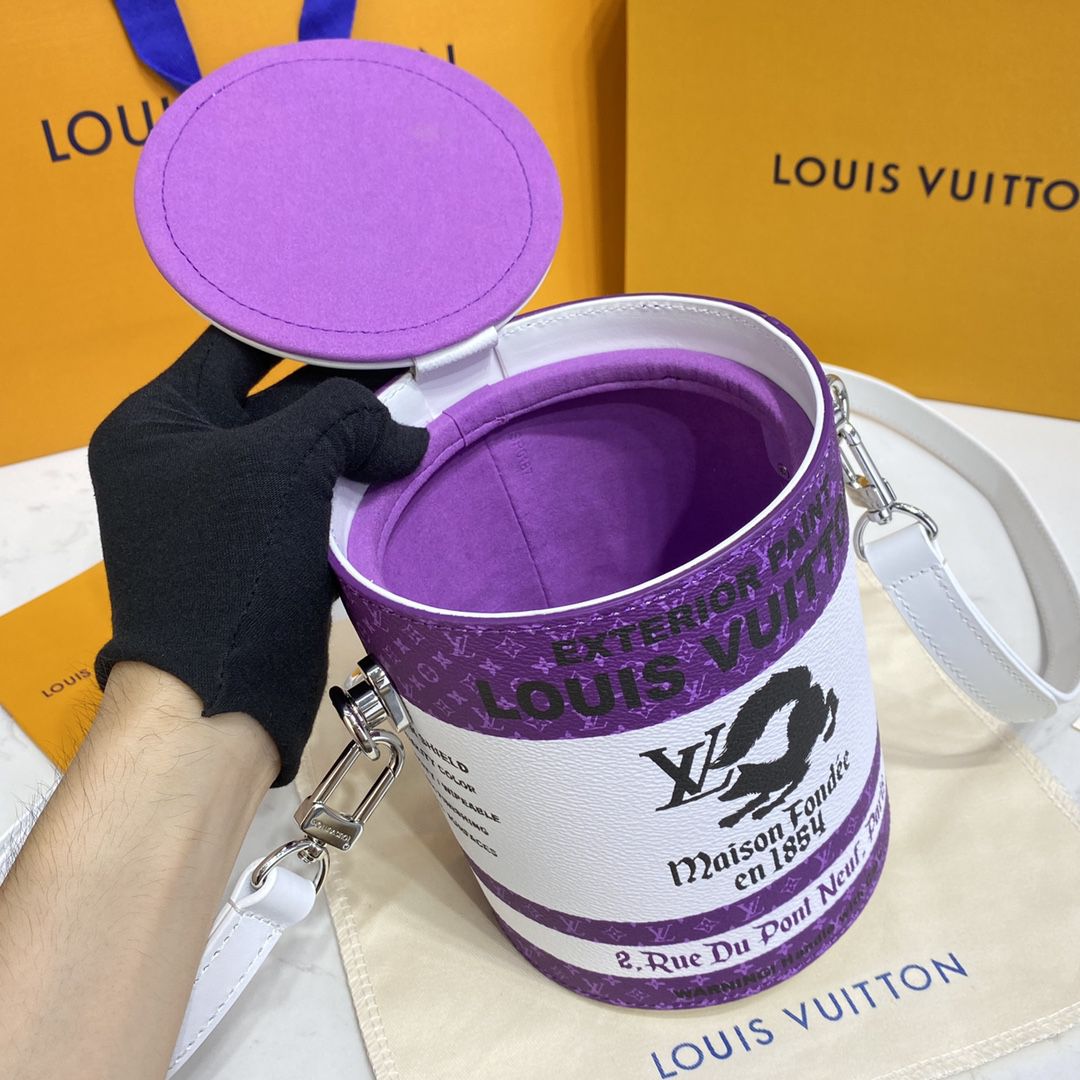 #m81591 l**is V*t*n monogram virgil abloh’s signature palette lv paint can