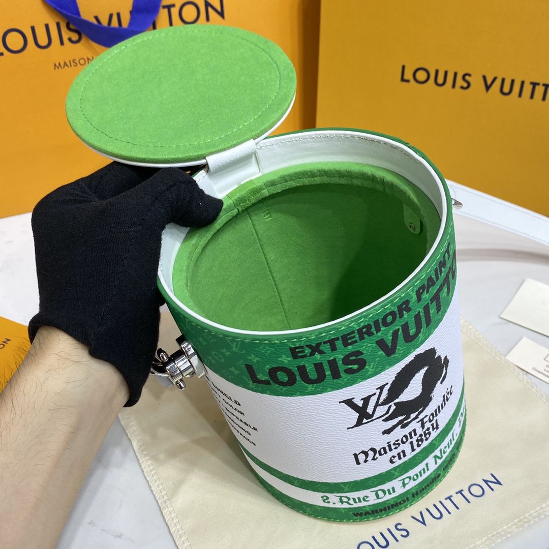 #m81592 l**is V*t*n monogram virgil abloh’s signature palette lv paint can