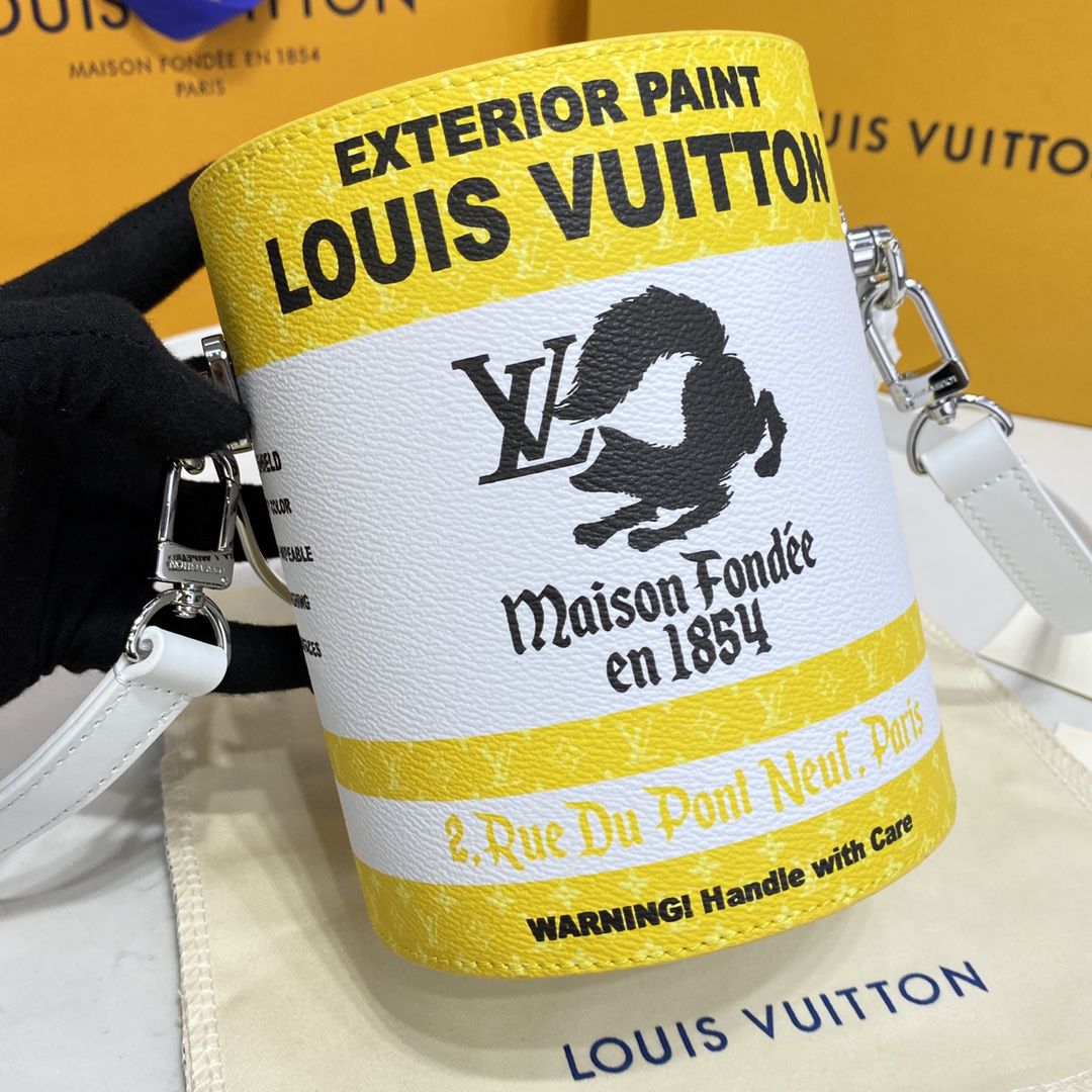 #m81593 l**is V*t*n monogram virgil abloh’s signature palette lv paint can