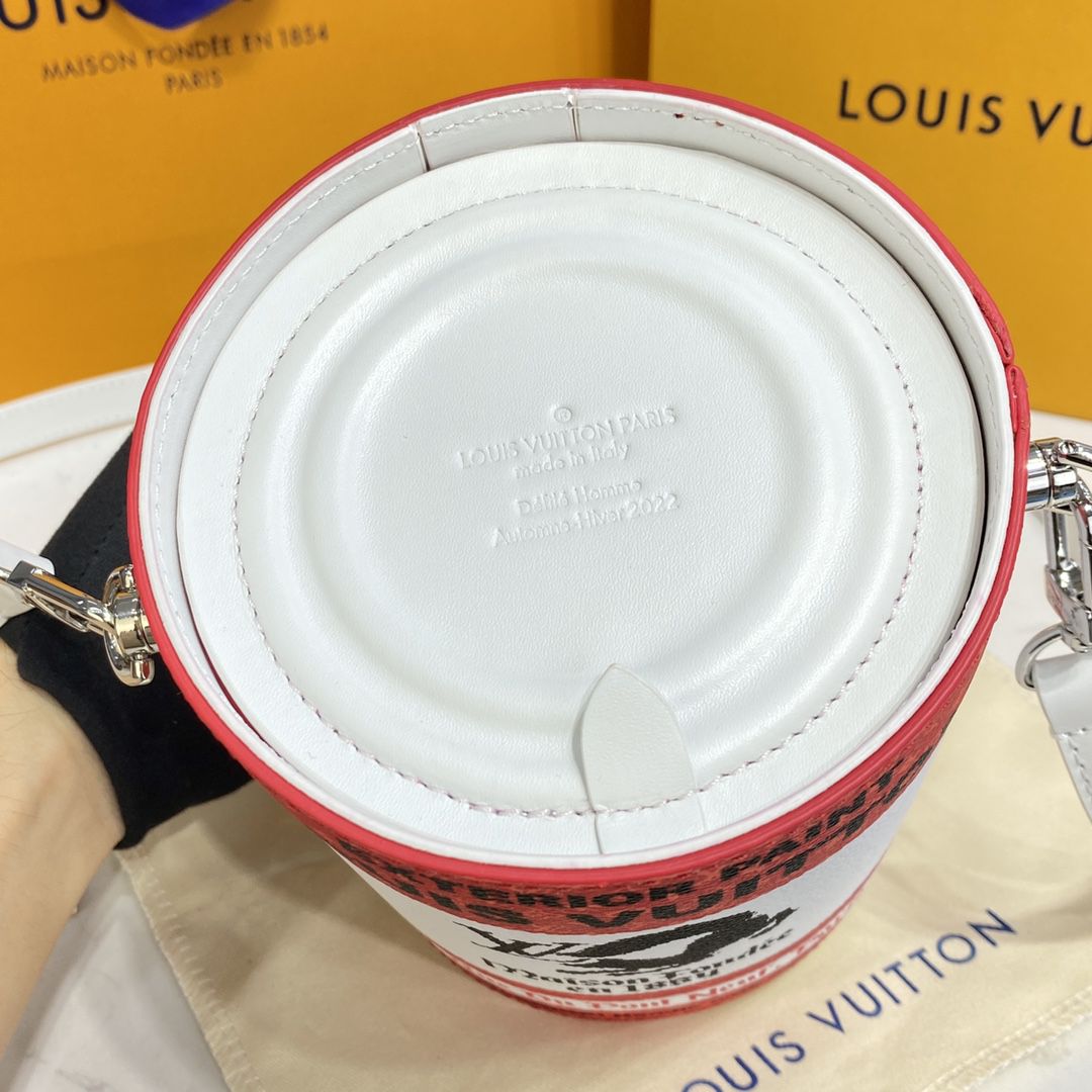 #m81595 l**is V*t*n monogram virgil abloh’s signature palette lv paint can