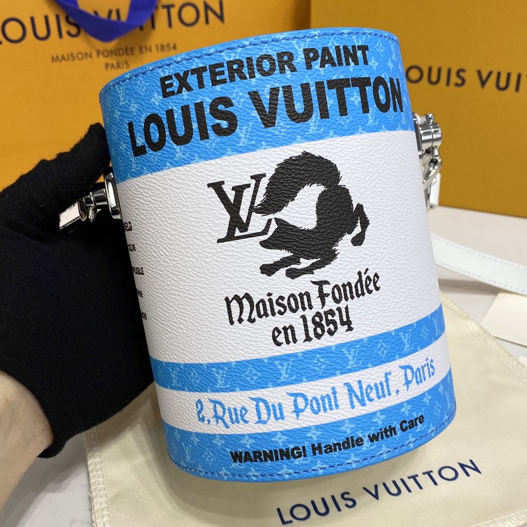 #m81597 l**is V*t*n monogram virgil abloh’s signature palette lv paint can
