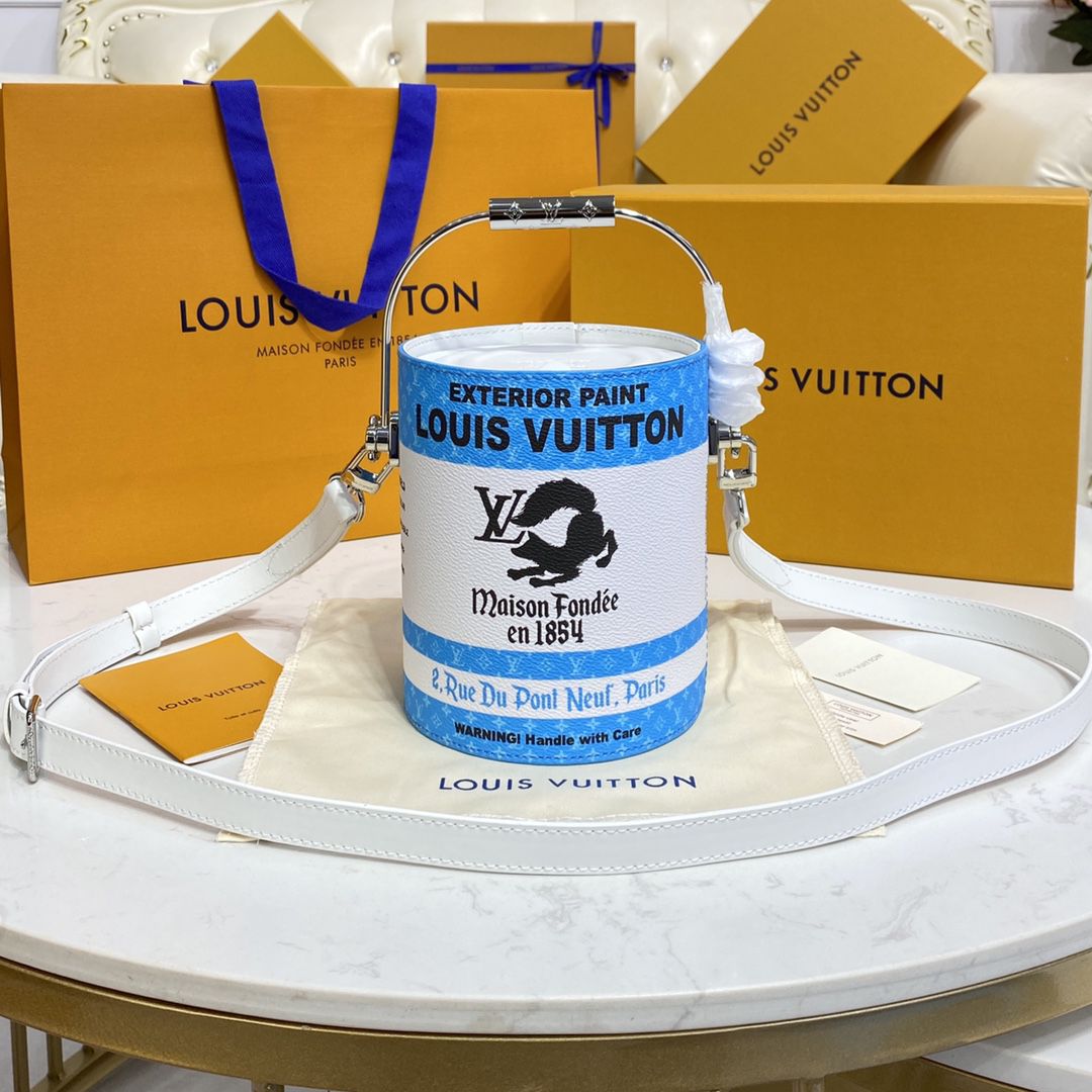 #m81597 l**is V*t*n monogram virgil abloh’s signature palette lv paint can