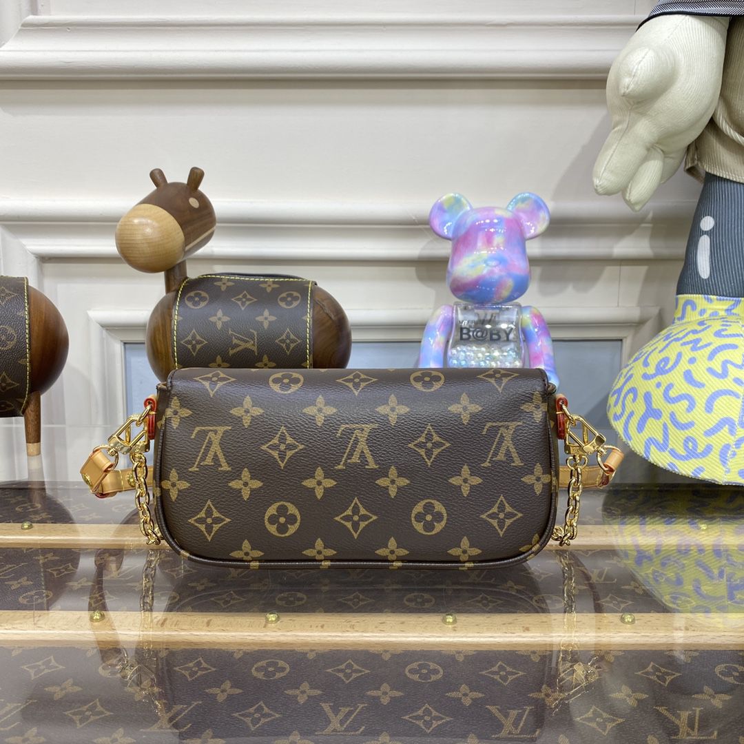 #m81911 l**is V*t*n monogram wallet on chain ivy bag