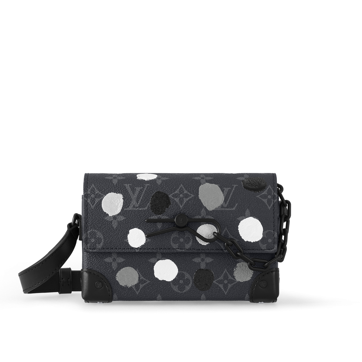 #m81935 l**is V*t*n x yayoi kusama lv x yk steamer wearable wallet