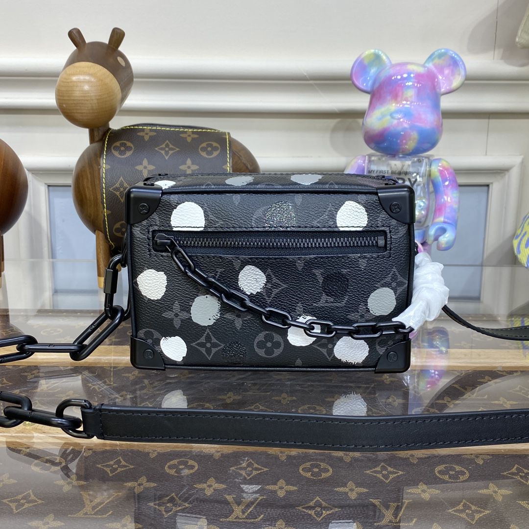 #m81936 l**is V*t*n x yayoi kusama lv x yk mini soft trunk